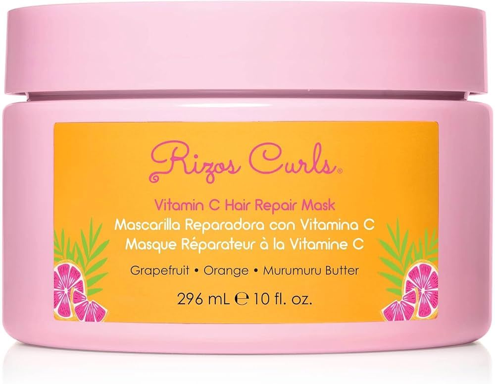 Rizos Curls Vitamin C Hair Repair Mask, Deeply Moisturizes & Hydrates, Softens & Minimize Frizz w... | Amazon (US)