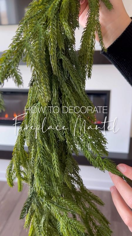 Everyone loves infamous Norfolk Pine Garland, and I do too! I especially love that you can get it fast shipping on @amazon.  My mantel is 6.5’ wide and I use 4 of the 60”. Follow me on IG for Part 2 of my Christmas mantel decor. 

Christmas // holiday // wreath // holiday // neutral // home decor // ornaments // tree // garland // faux greenery // reindeer // bells // Christmas decor // holiday decor // Christmas tree // christmas garland // Christmas tree decor // holiday decor // modern minimalist home // modern home decor

#LTKHoliday #LTKhome #LTKVideo