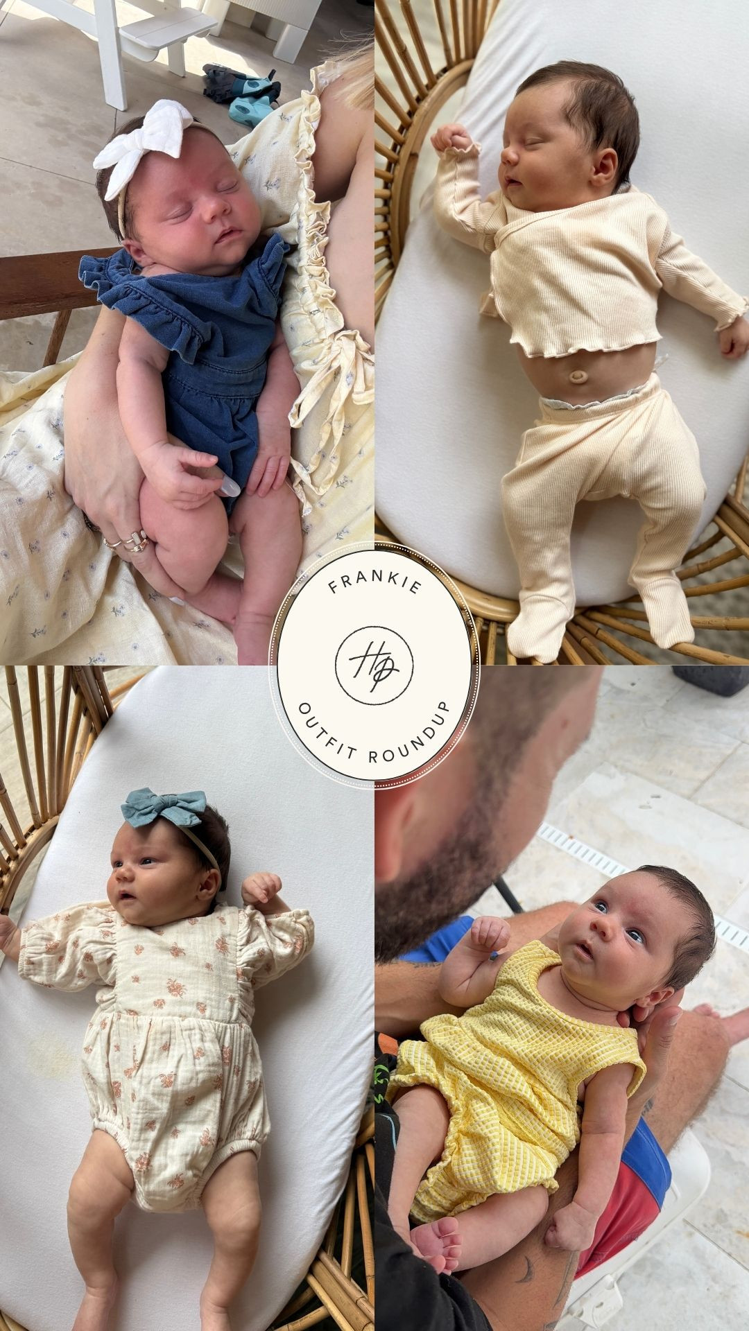 Frankie’s recent outfits! Newborn outfit inspo, baby girl outfit

#LTKKids #LTKBaby #LTKFindsUnder50
