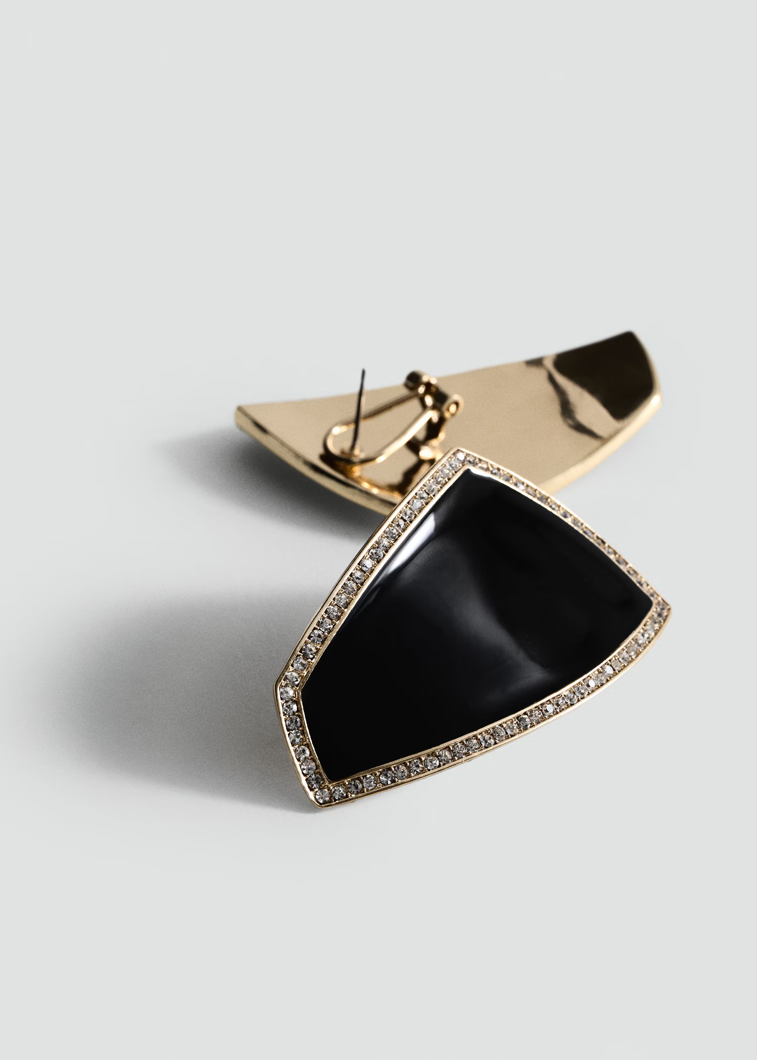 Earrings with combined crystals - Women | MANGO USA | Mango (US/MX/AU)