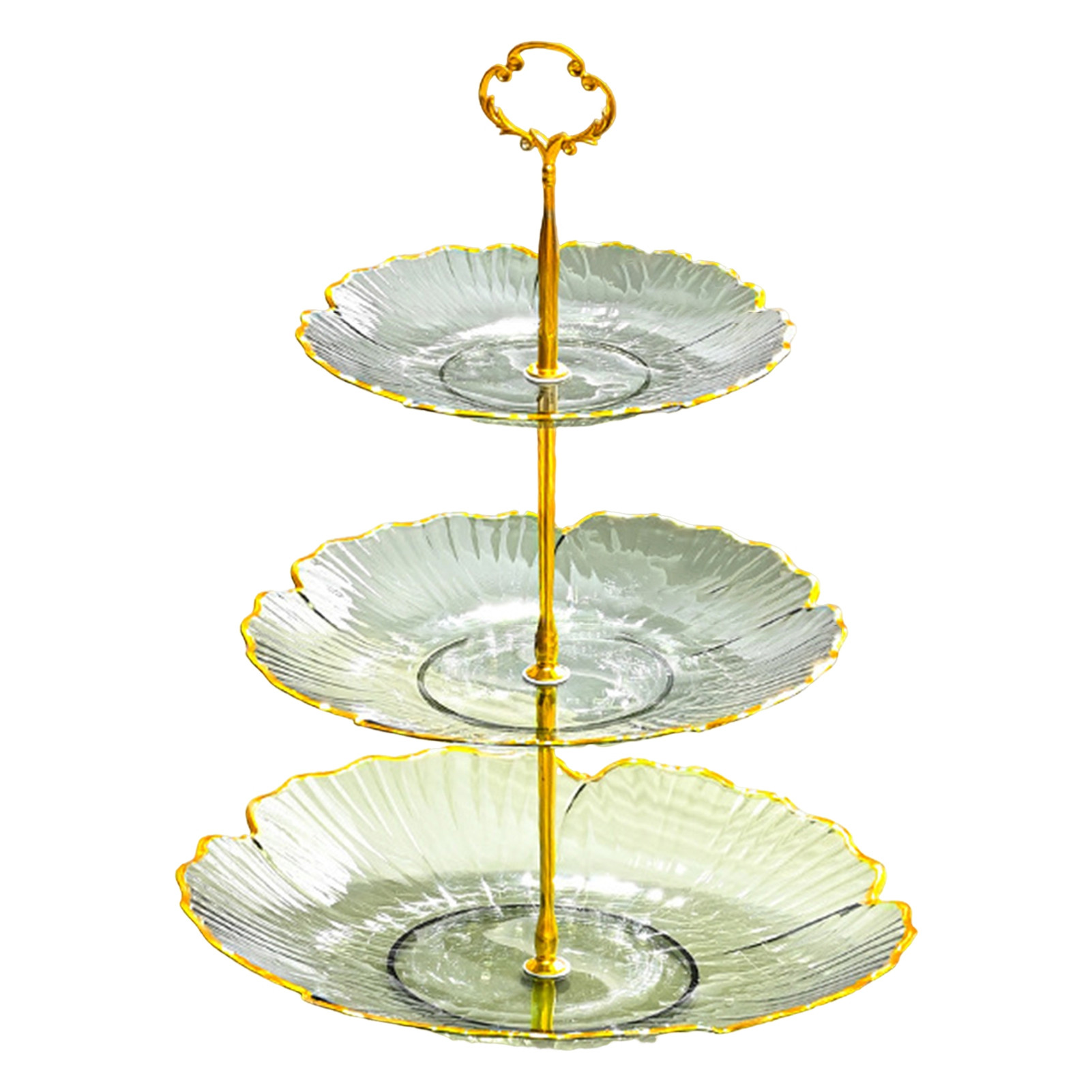 2/3 Tiers Cupcake Stand Tower Dessert Display Rack Smooth Edge Large Capacity Wedding Party Tiere... | Walmart (US)