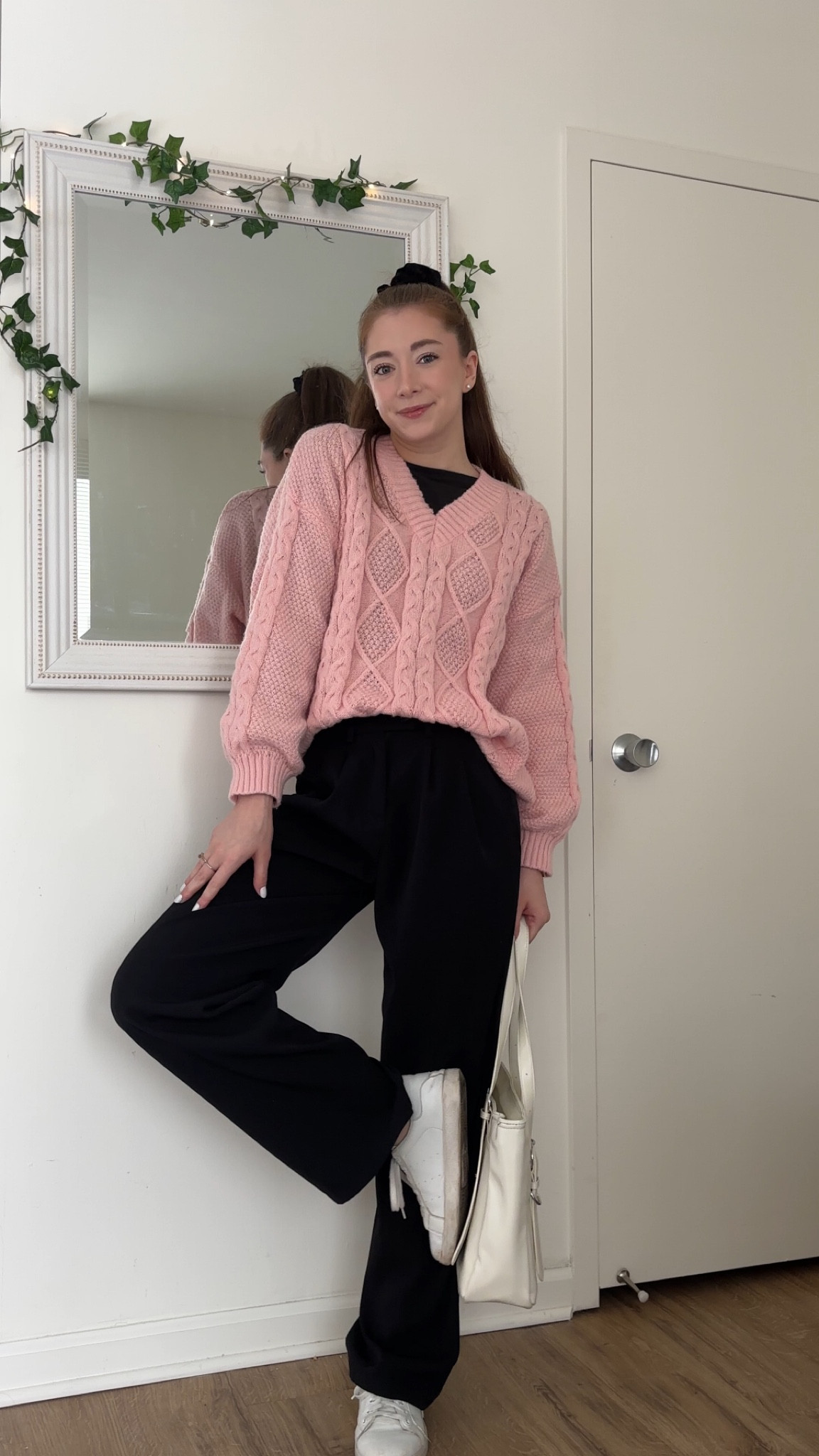 Trousers and bodysuit have been substituted due to being out of stock.