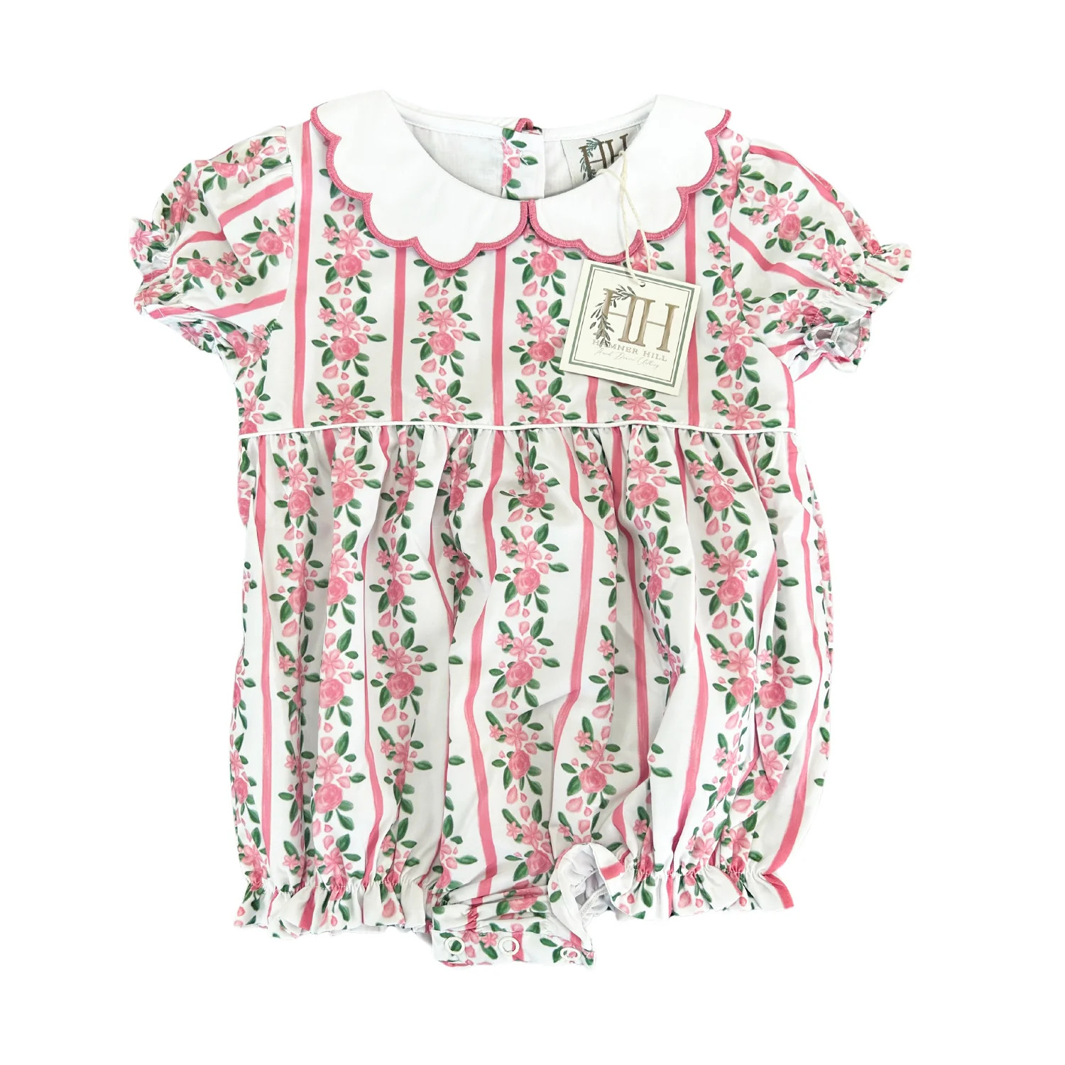 The Lynlee Girls Collar Bubble | Hamner Hill