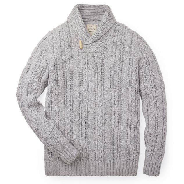 Hope & Henry Mens' Shawl Collar Sweater | Target