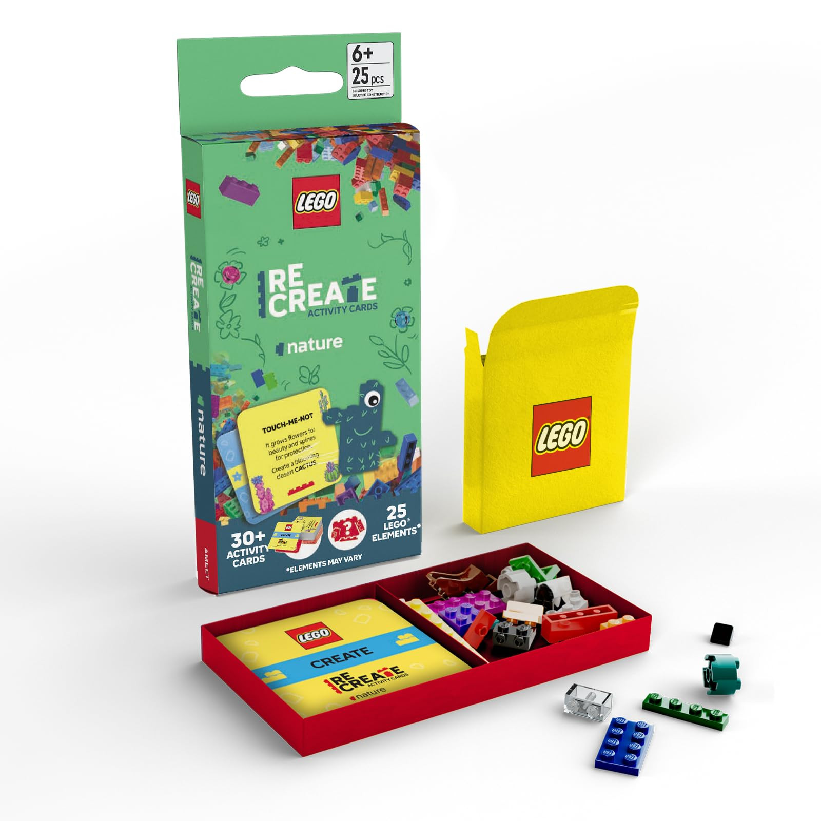 Lego Recreate Activity Cards – Ocean | Imaginative Building Game with 30+ Activity Cards & 25 L... | Amazon (US)