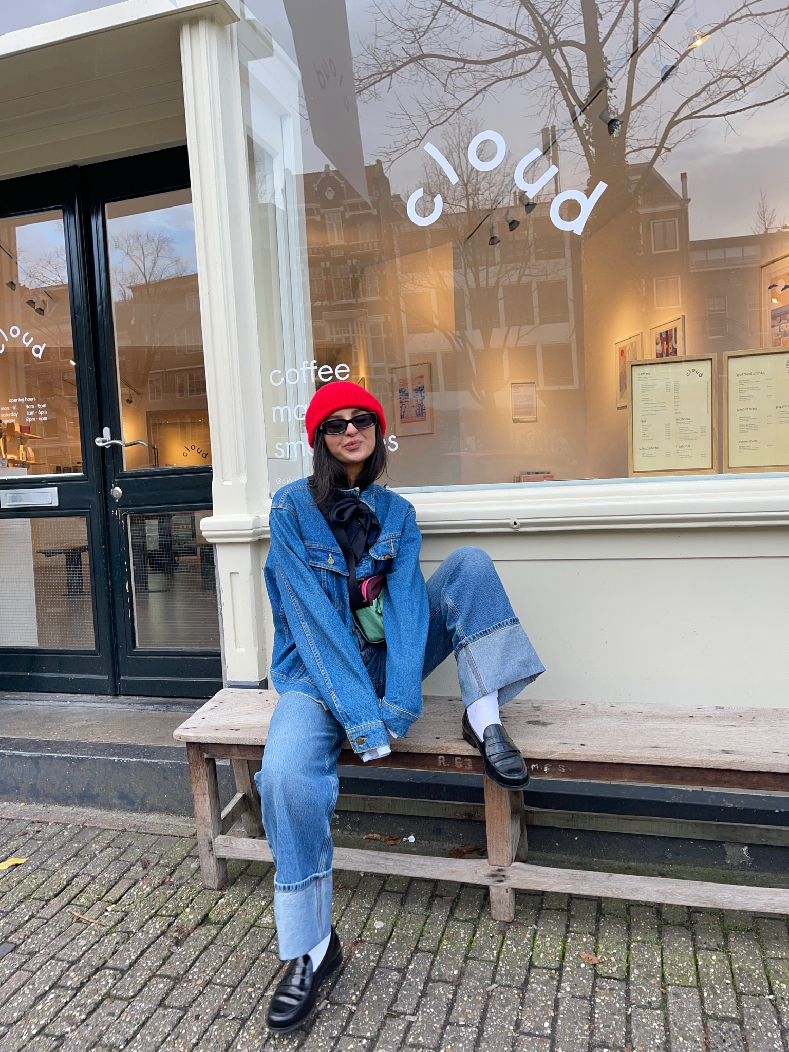Double denim with a pop of red 

Amsterdam outfits, minimal style, outfit inspo, travel inspo, travel outfits, double denim, pop of red #LTKGift 

#LTKeurope #LTKstyletip