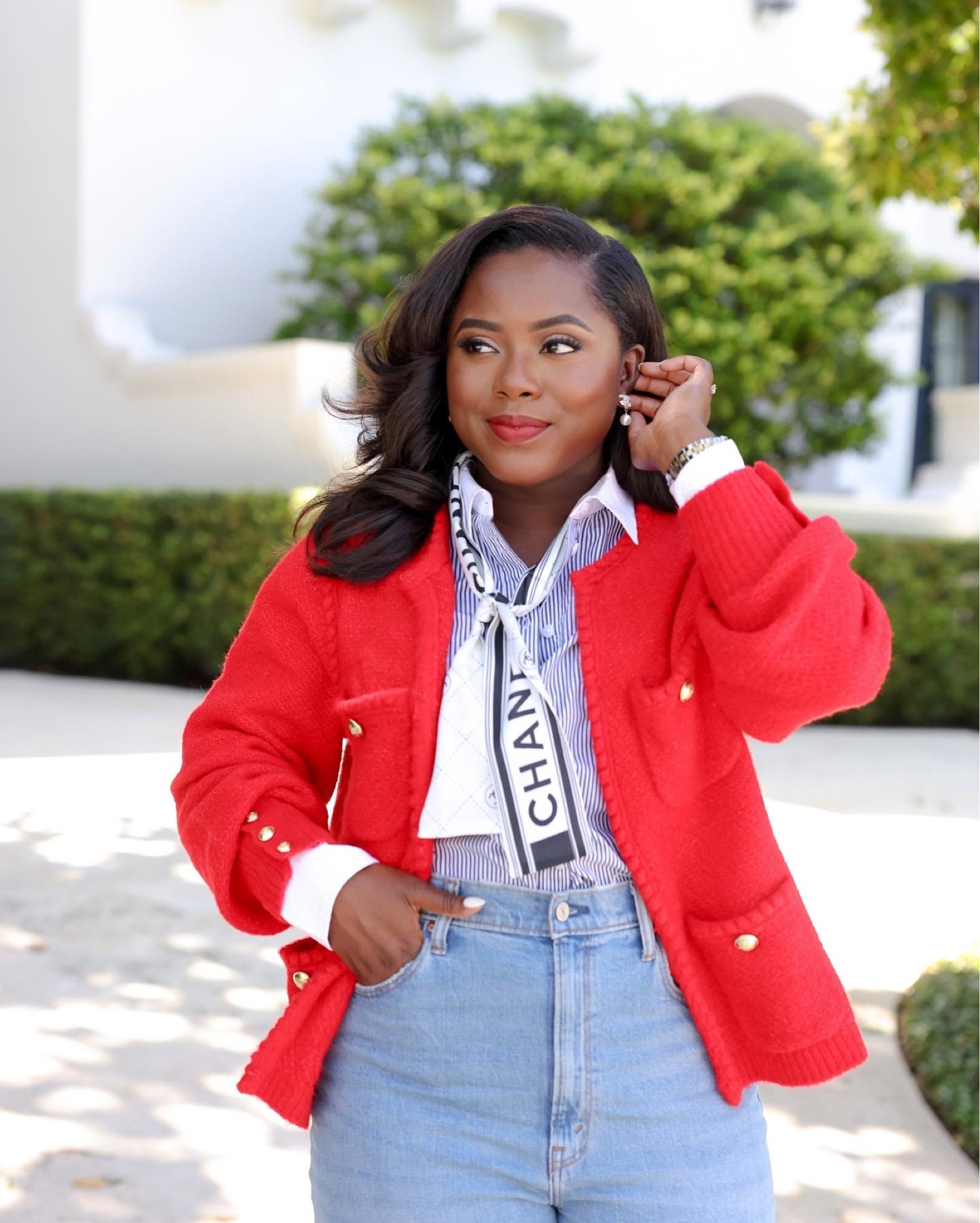 The Odette sweater lady jacket is my new favorite piece to layer for Fall 🍁

#LTKSeasonal #LTKstyletip #LTKworkwear