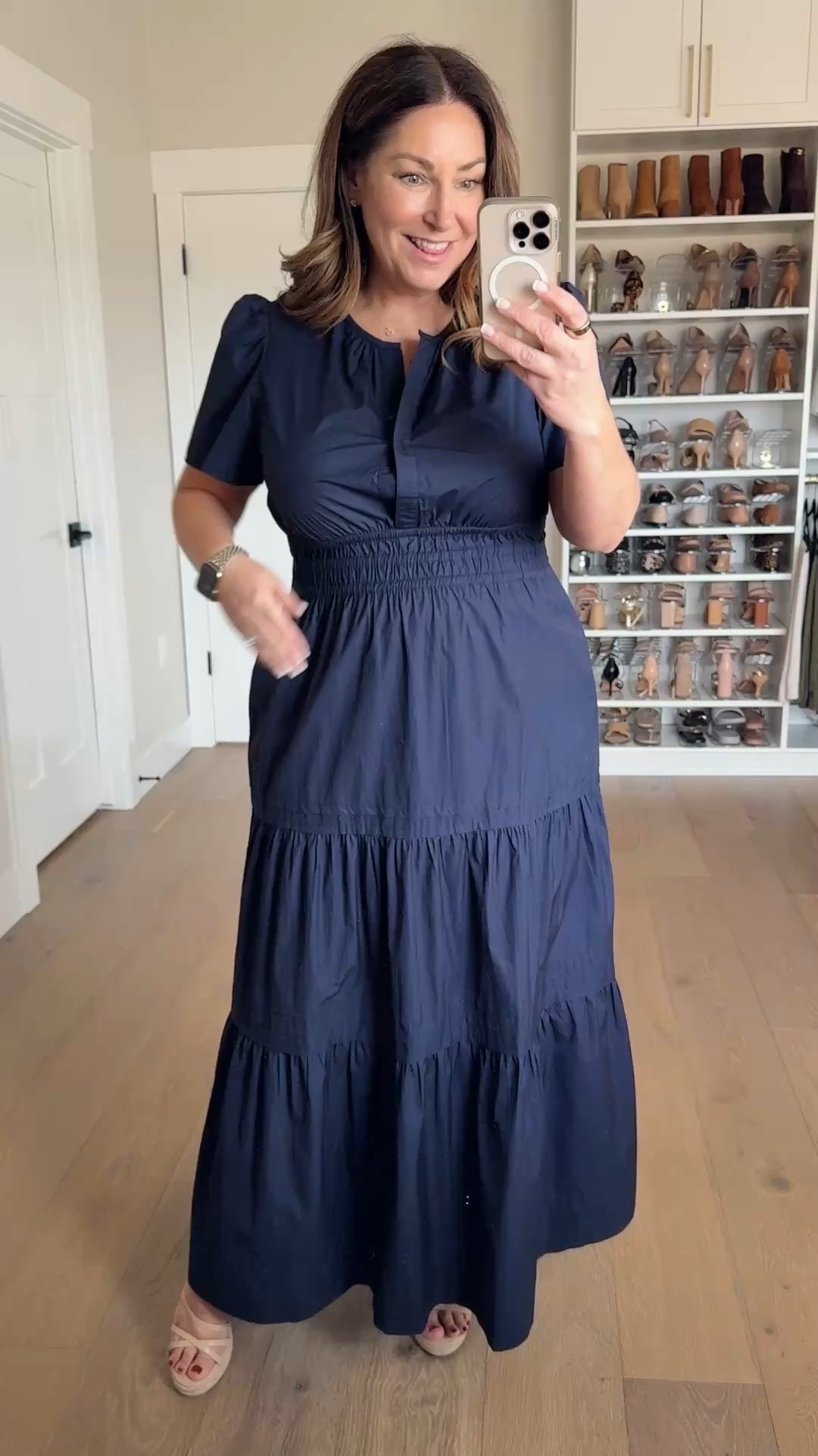 Casual spring dresses wearing large in all 3 would size up in quince if larger chested use code RYANNE10 for 10% off at Gibsonlook

#LTKOver40 #LTKMidsize #LTKSeasonal