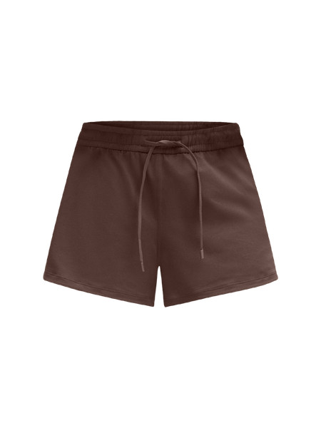 Soft Jersey Mid-Rise Curved-Hem Short 3" | Lululemon (US)