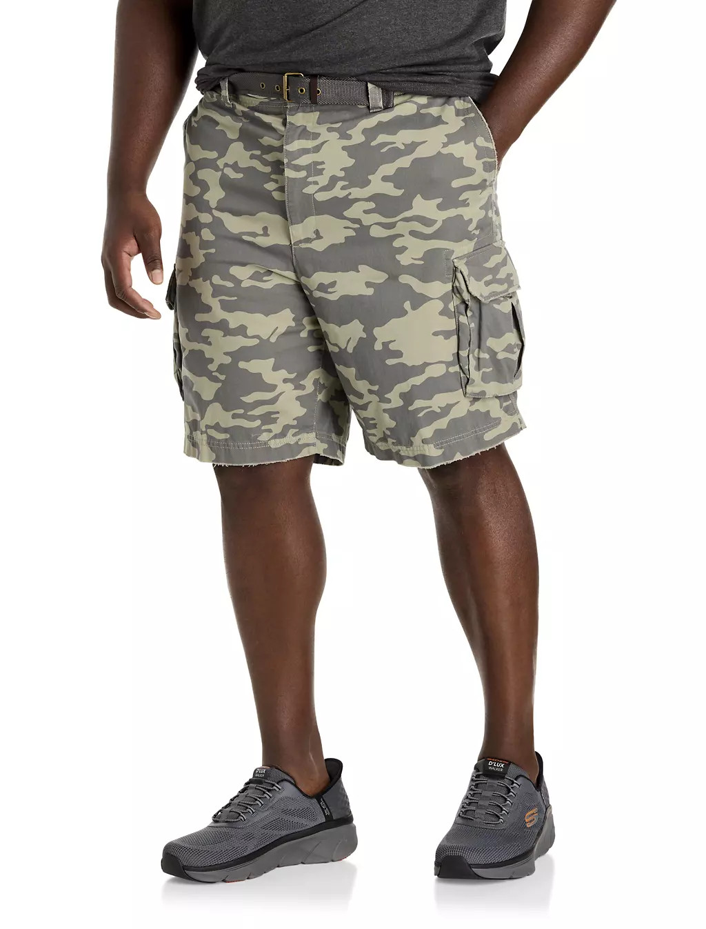 Belted Cargo Shorts | Destination XL