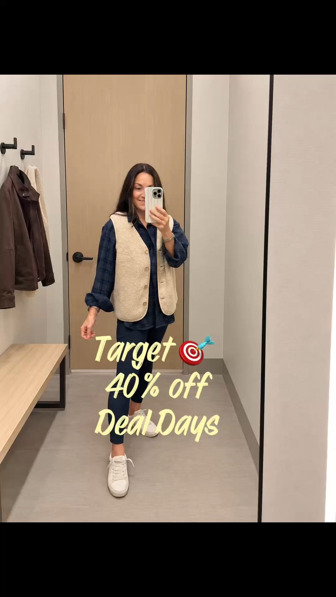 🚨Target fall fashion is 40% off for the LAST DAY of Circle Days! 🚨

I tried on so many good fall finds including cozy cable knit sweaters, cardigans, plaid button-downs, casual tops and easy pieces to wear with jeans, leggings or shorts while the weather is still transitioning. These are the kind of affordable fall outfits I’d wear for school drop-off, errands, coffee runs, travel and everyday casual outfits.

There are some REALLY good fall colors right now too — burgundy, chocolate brown, navy, plaid and easy neutrals. If you’ve been waiting to grab Target fall clothes, I’d check your favorites today while the 40% off Circle Days pricing is still available!

Target fall try-on | Target fall fashion | fall outfits for women | affordable fall fashion | casual fall outfits | petite friendly outfits | fall outfits women over 50 | mom outfit ideas | Target Circle Days