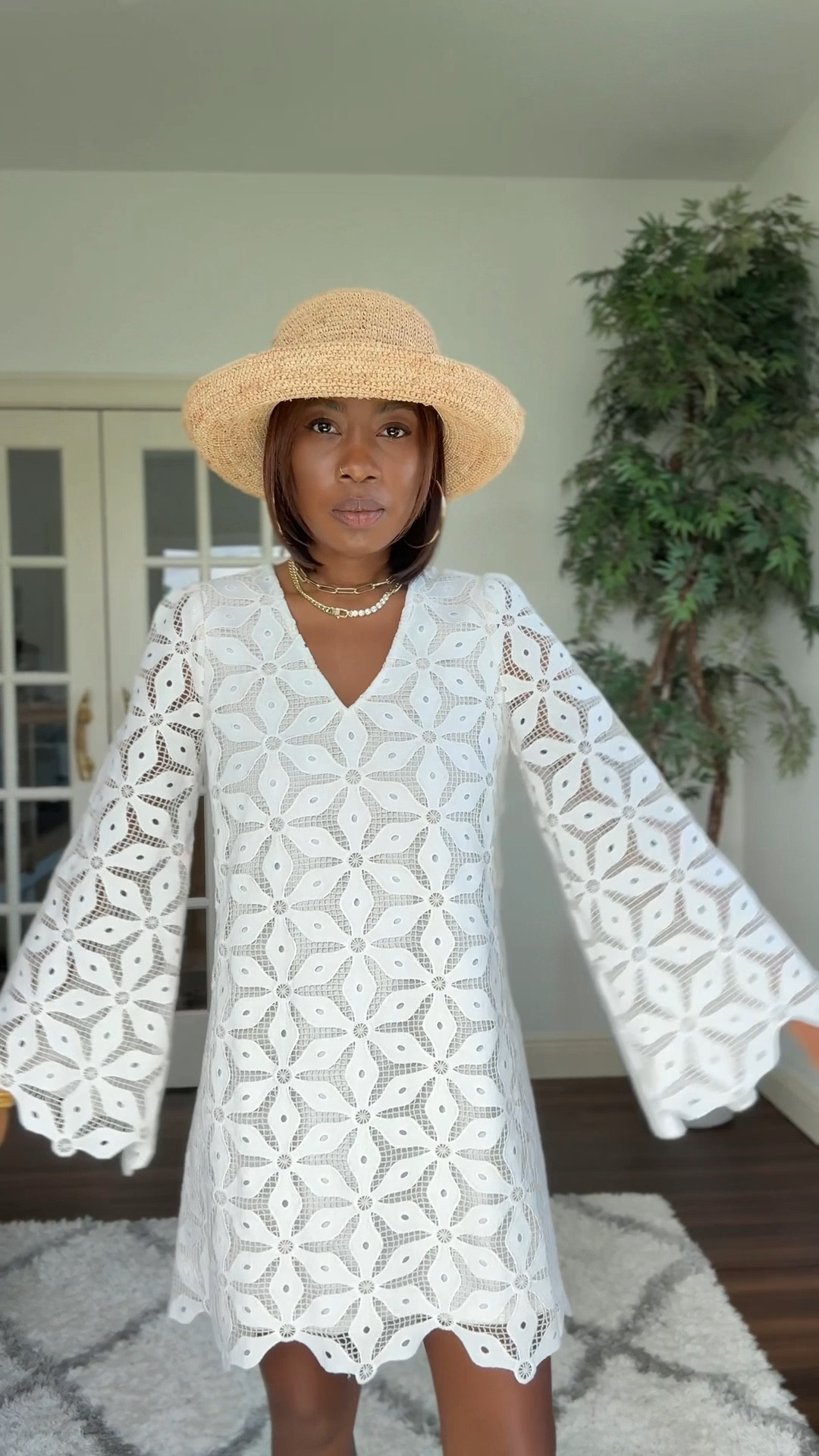 Lace dress vacation outfit 

#LTKSummerEdit #LTKStyleTip #LTKTravel