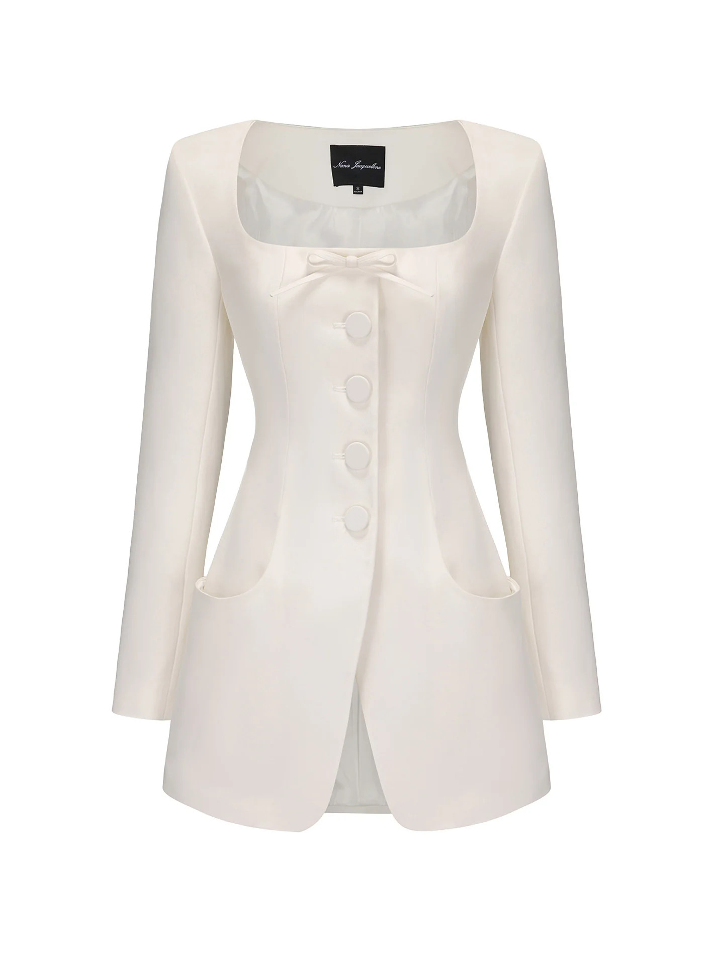 Tiffani Blazer (White) | Nana Jacqueline