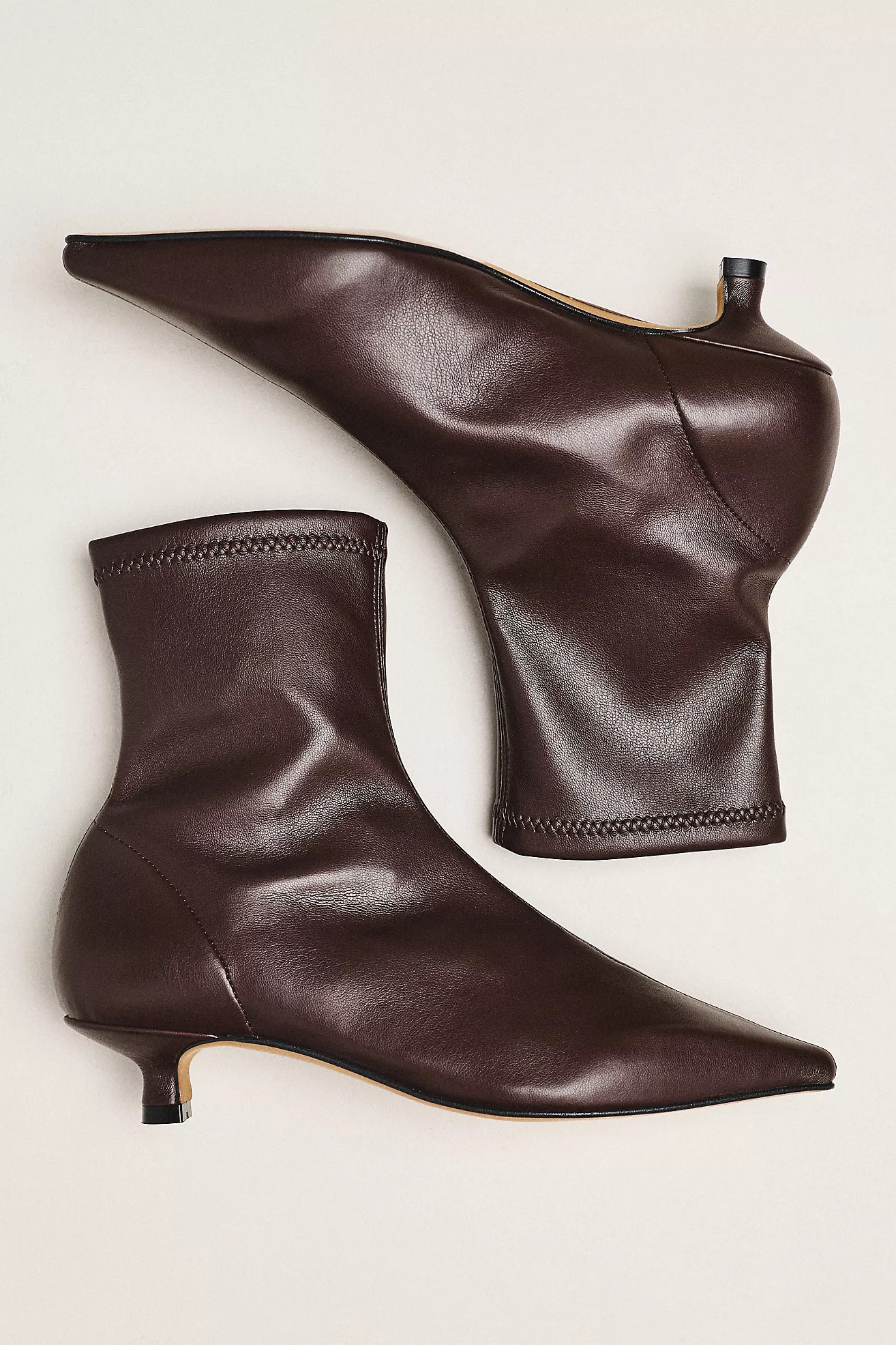 Maeve Pointed-Toe Sock Booties | Anthropologie (US)