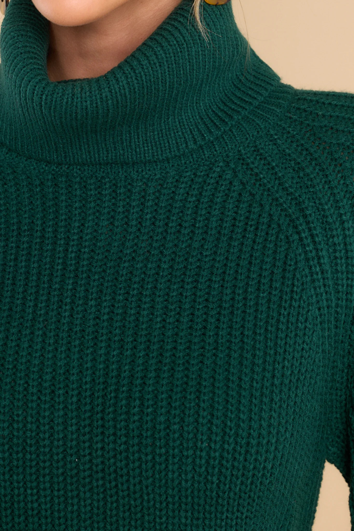 On My Way Up Green Sweater Dress | Red Dress 