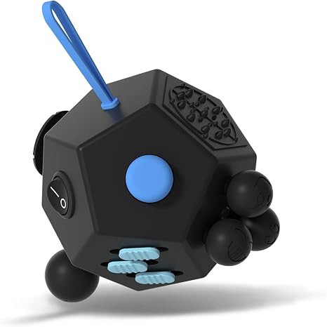 Fidget Dodecagon –12 Side Fidget Toy Cube Relieves Stress and Anxiety Anti Depression Cube for ... | Amazon (US)