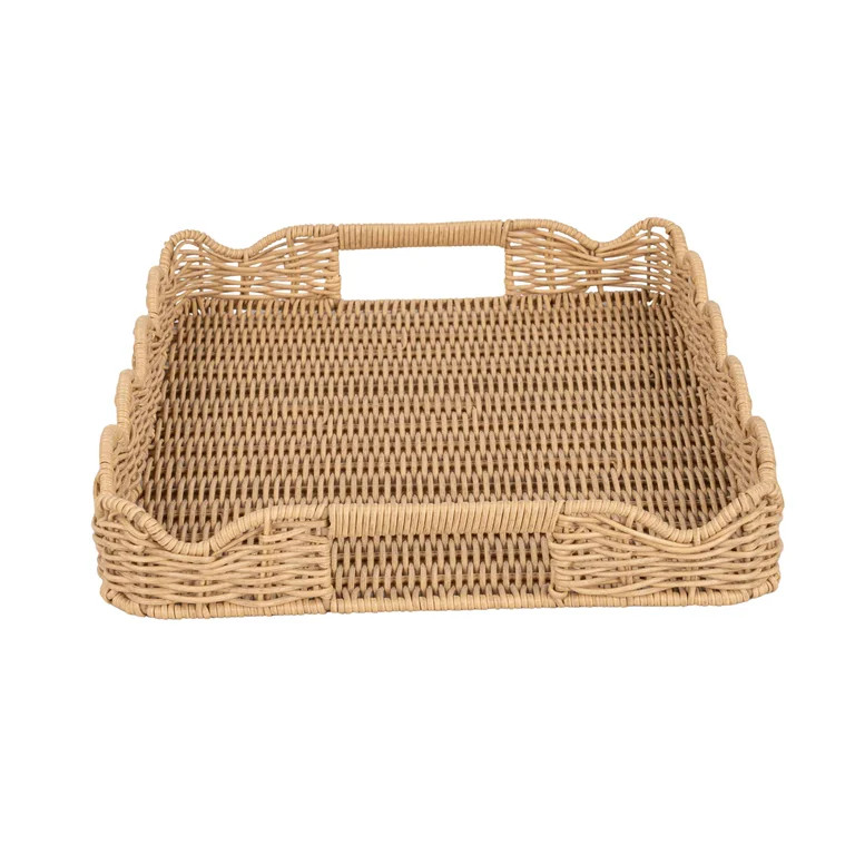 Better Homes & Gardens Rattan Tray | Walmart (US)
