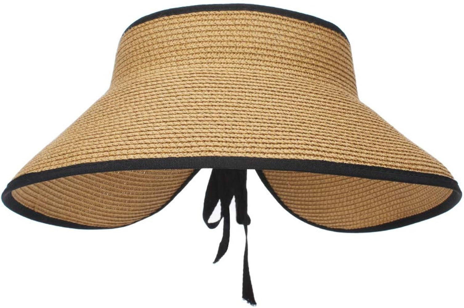 MK MATT KEELY Large Beach Straw Sun Hats Women Foldable Wide Brim Hat for Ladies Visor Cap Bucket... | Amazon (UK)