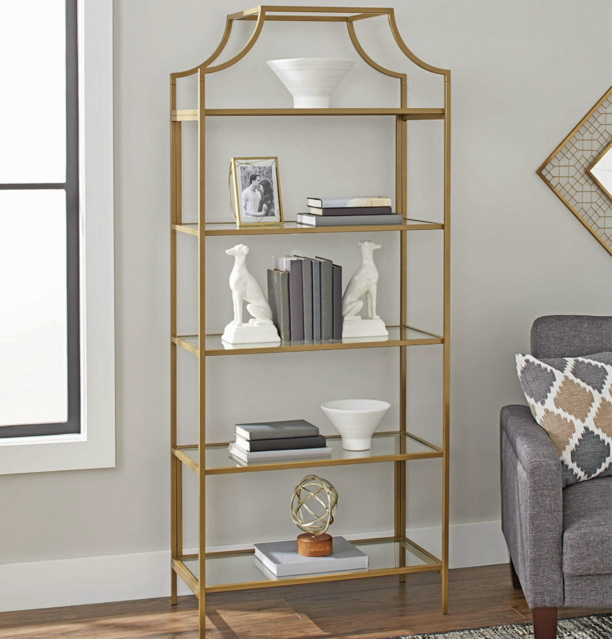 If you’re had your eye on that gold shelving unit from Amazon 👀 you’re not alone! Just $98 for this beauty 💕 definitely a need for all my Pyrex ⚡️

#LTKhome #LTKsalealert #LTKfindsunder100