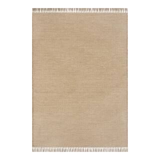Home Decorators Collection Soft Linen 9 ft. x 12 ft. Woven Tapestry Outdoor Area Rug 28671 - The ... | The Home Depot