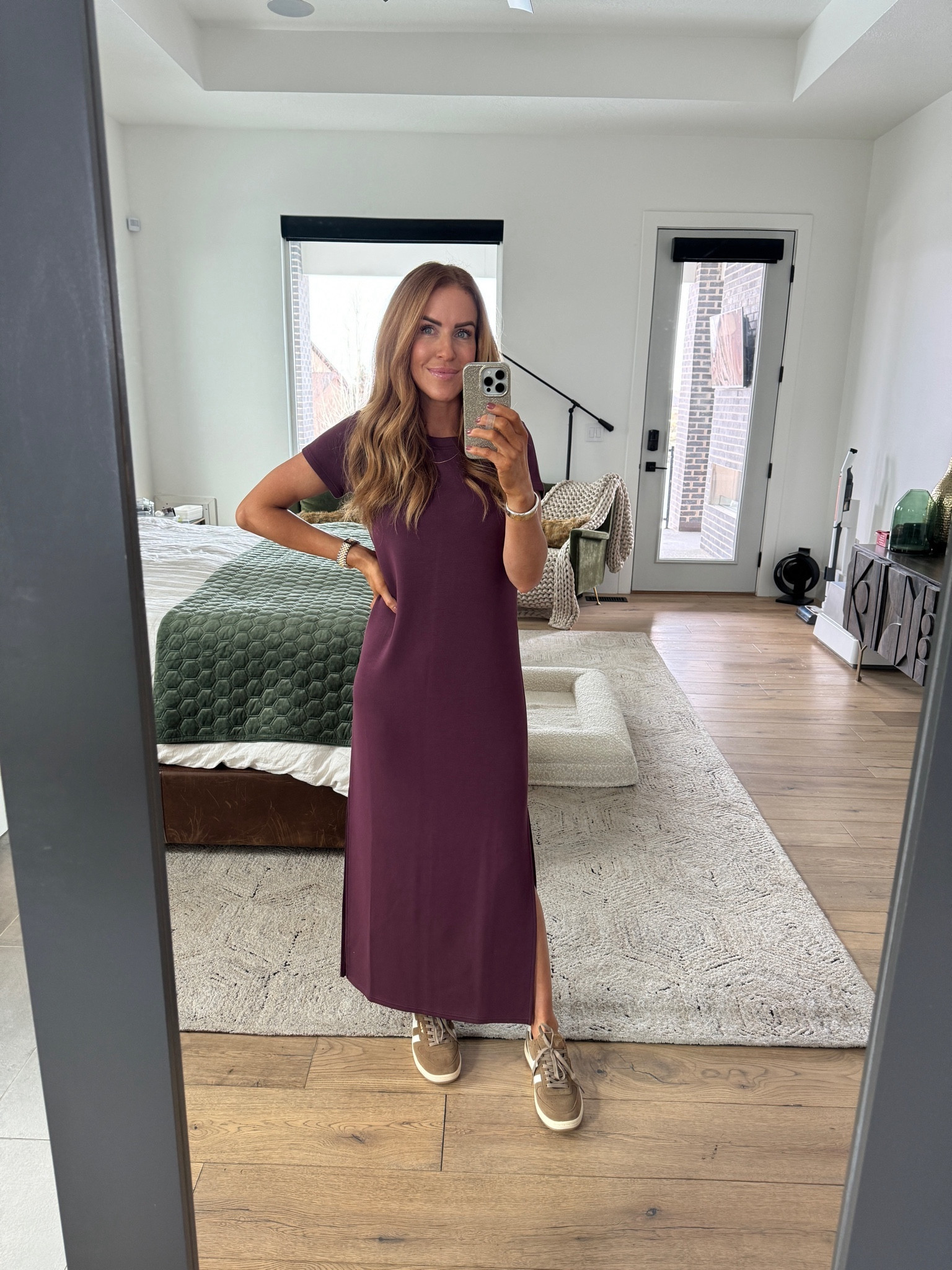 @spanx just launched this Air Essentials DRESS and I don’t think I’m ever going to take it off my body haha. It drapes so well and the fabric is unreal soft. I’m in the small! Code TARAXSPANX will save you 10% at checkout. @spanx

#LTKstyletip