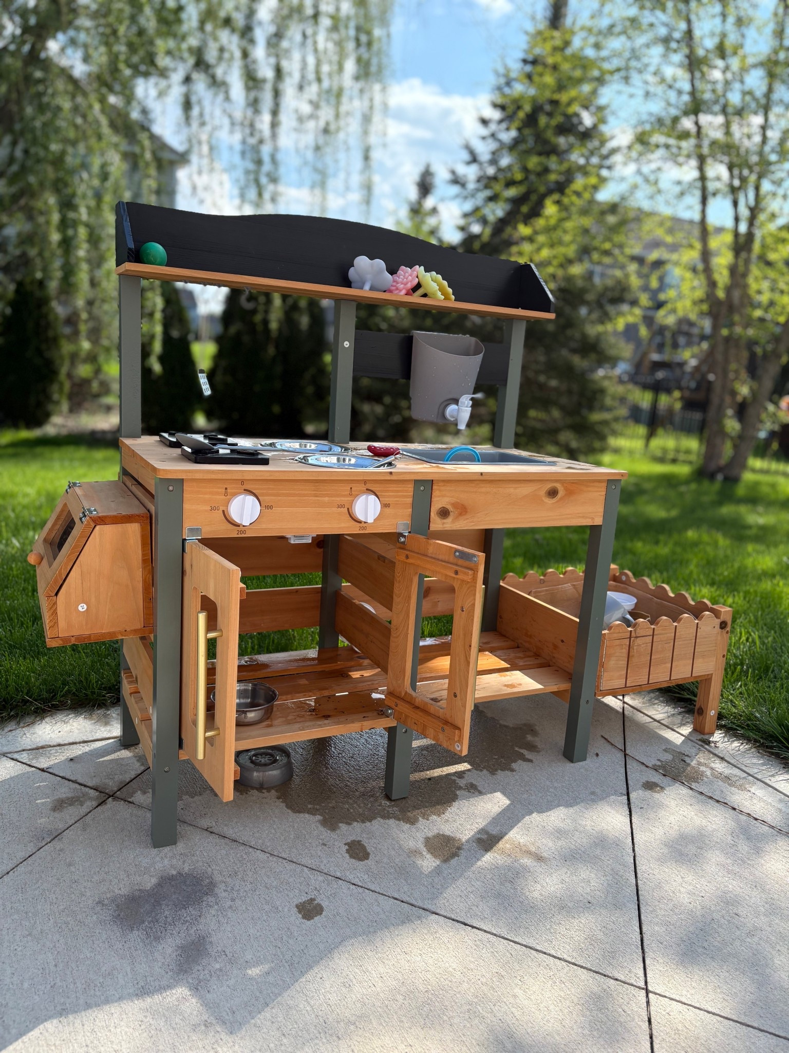 Can’t wait to use our mud kitchen all summer 🤭☀️💦

#LTKSeasonal #LTKmomlife #LTKKids