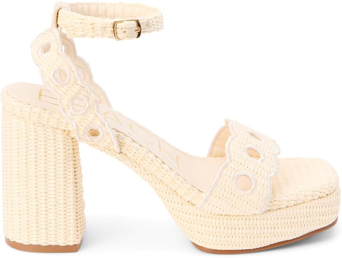 BEACH by Matisse Womens Moorea Block Platform Ankle Strap Casual Sandals Casual High Heel 3" & Up... | Amazon (US)