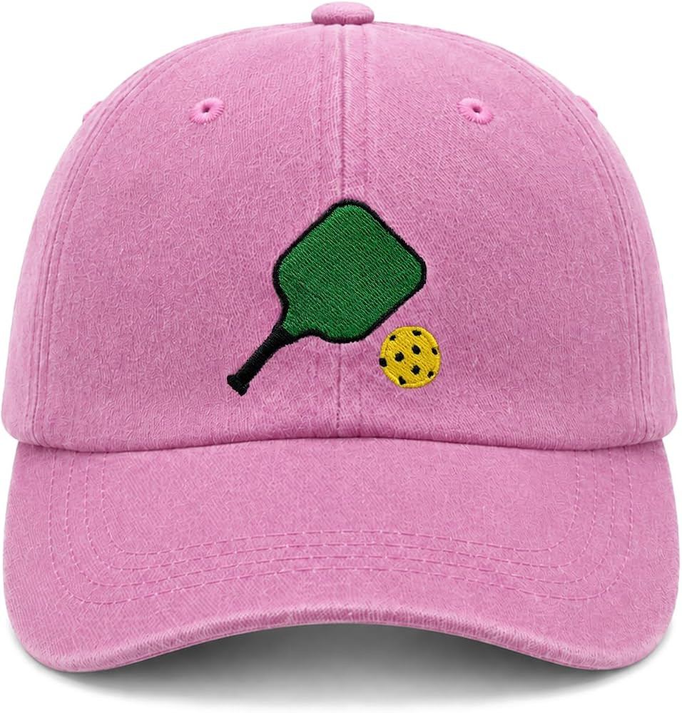 Pickleball Hat, Pickleball Gift for Men Women, Adjustable Embroidered Baseball Cap | Amazon (US)