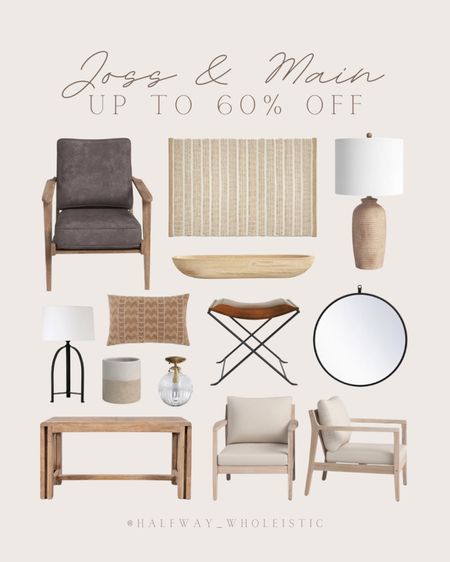 Joss & Main sale this weekend - up to 60% off! Here are some of my top furniture and home decor finds. 

#livingroom #falldecor #outdoor #chair #lamp

#LTKsalealert #LTKhome #LTKSeasonal