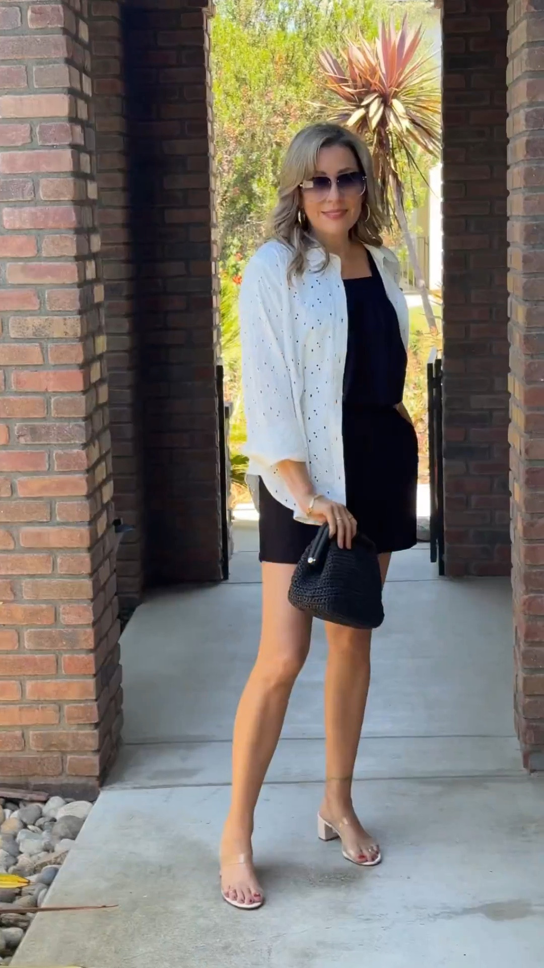 🖤 Effortless & Breezy in Linen + Eyelet – Walmart Summer Look
This black linen-blend set is lightweight, flattering, and insanely comfortable — a summer must-have! I threw on this soft 100% cotton eyelet button-up for a breathable layer that adds just the right amount of polish. Understated, classy, and affordable 🖤 Tap to shop both pieces and the accessories!

Where to wear:
• Summer dinners out
• Brunch with friends
• Casual events or garden parties
• Weekend strolls or markets
• Vacation-ready look

#ootd, #fashionover30, #fashionover40, #fashionover50, #casualoutfits, #stylishandgrateful, #stylish&grateful, #modestoutfits, #classycasual, #walmartfinds, summeroutfits, linenlook, walmartfashion, breezylayers, eyeletshirt, summerfashion2025, everydaystyle, classicwardrobeessentials

#LTKFindsUnder50 #LTKOver40 #LTKTravel