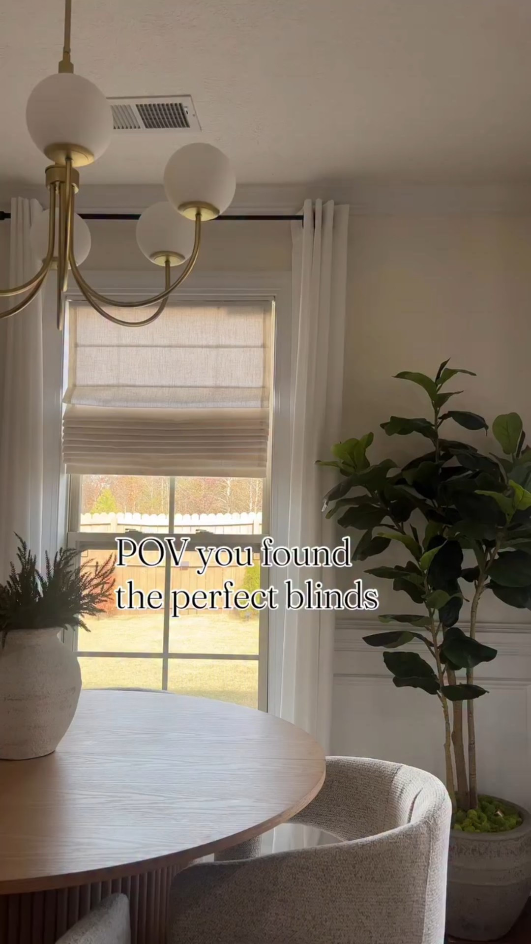 Classic Roman Shades in White Linen 
Use code EINAS5 to get a total of 65% off with the cyber Monday deal! 
Select Blinds


#LTKSaleAlert #LTKHome #LTKHoliday