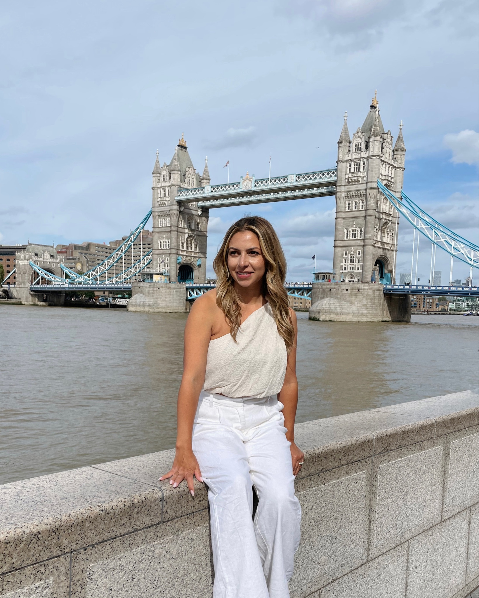 One shoulder top- small
White linen pants- 26 short

Casual outfit, petite, travel, vacation outfit

#LTKstyletip #LTKtravel #LTKFind