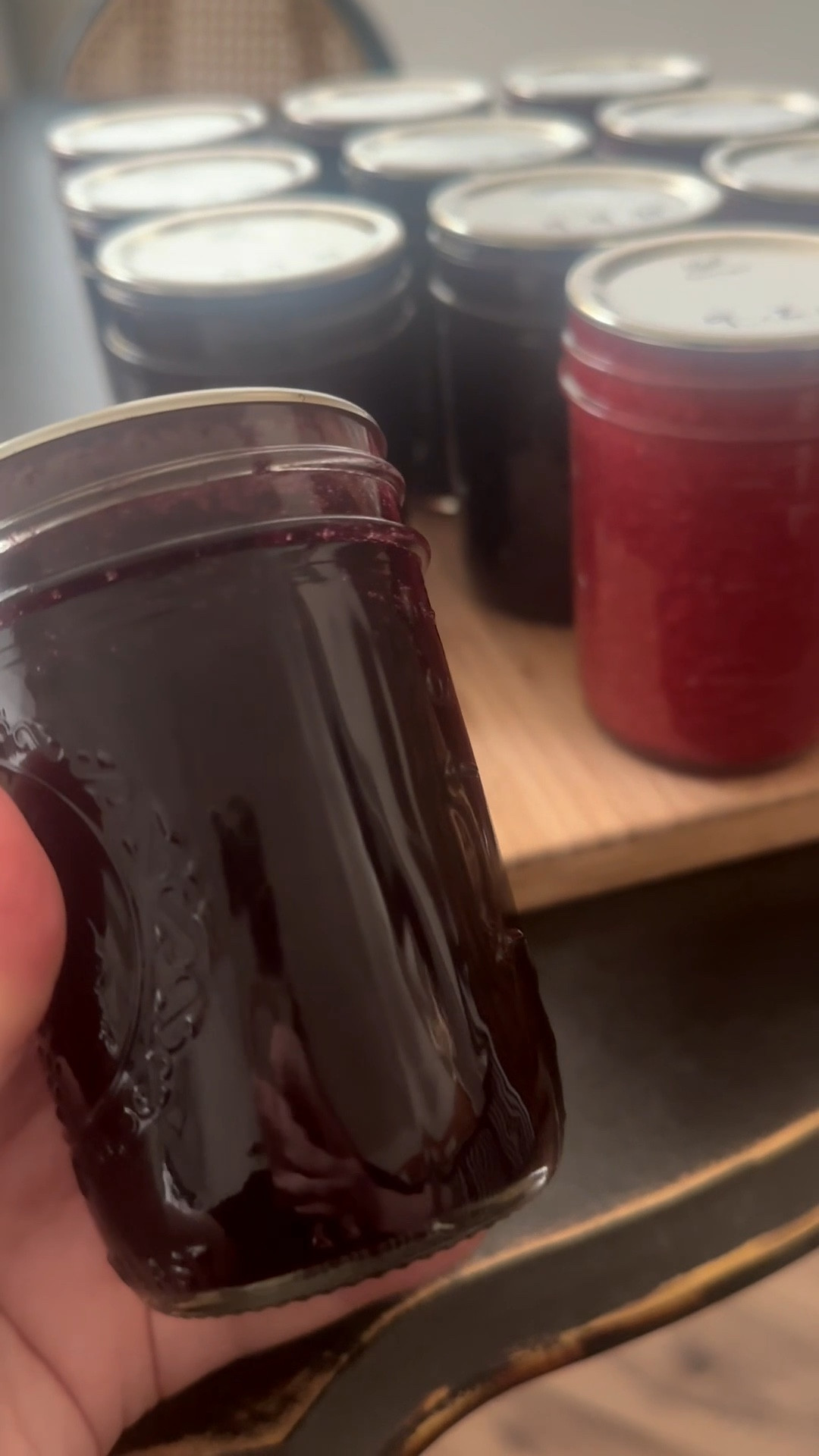 My first attempt at homemade jams was a success 🩷💙

Cooking from scratch and preserving food that is organic, clean, and nutritious is an important goal for me, so I’m continuing to move in that direction and making everything from scratch. 

Jams and jellies are usually pretty high in sugar since it’s needed to get the jelly-consistency, but I found a citrus-based pectin, which allows the jam to set with calcium water and citrus vs the sugar. This is my first time using it, but I was pretty happy with the consistency!

#LTKSeasonal #LTKHome #LTKFamily