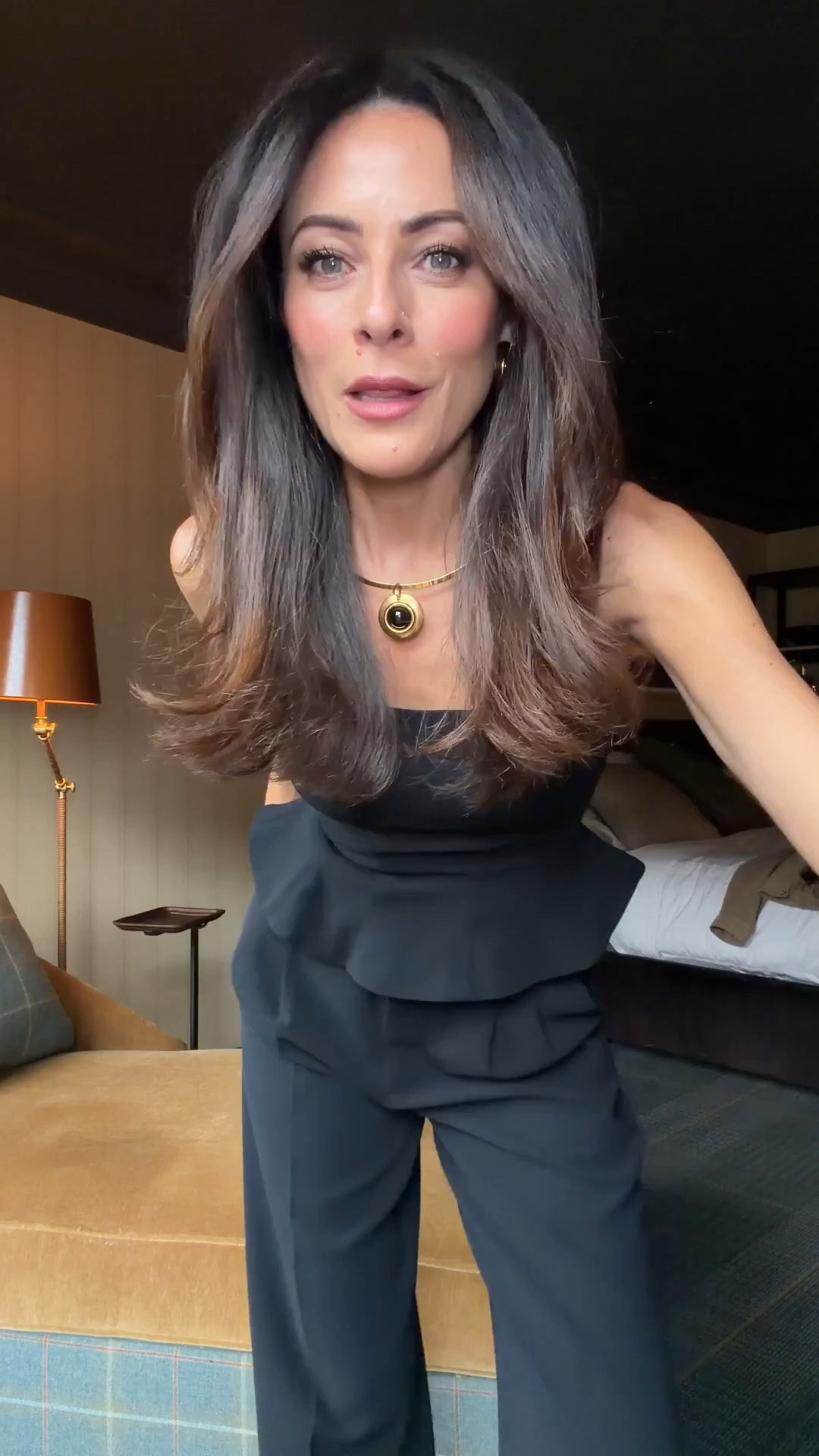 Tonight’s look for my last night in Aspen! 🖤
Top XS
Pants 2, long 




Style, date night, dinner date 

#LTKSeasonal #LTKOver40