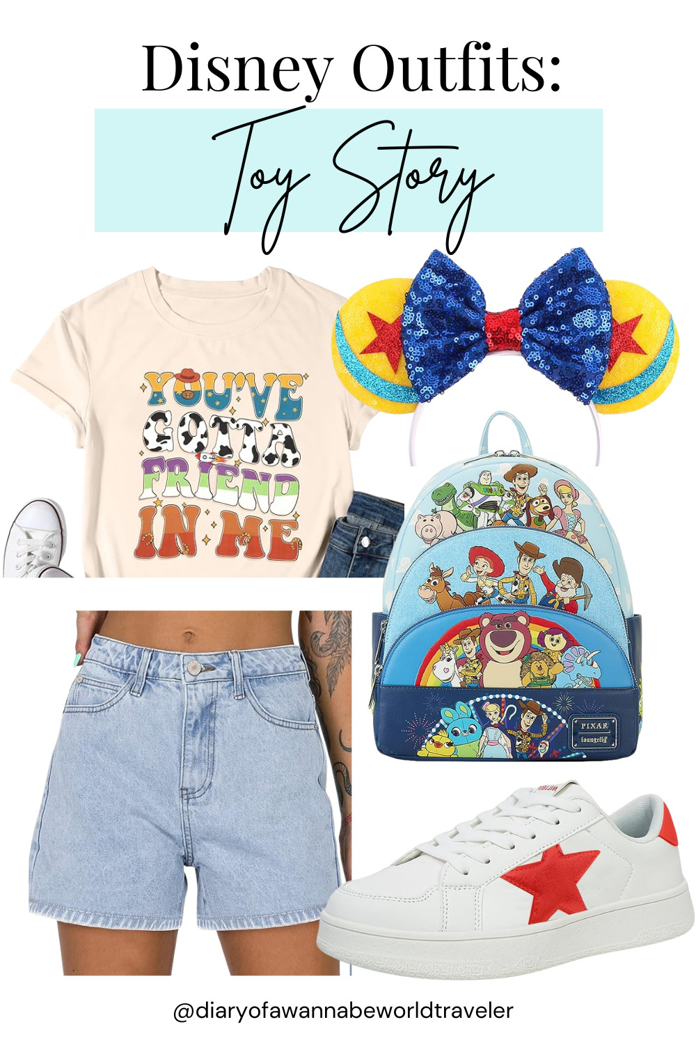 You’ve got a friend in this outfit 💫🤠 Whether you’re Disneybounding Woody, Buzz, or just feeling that nostalgic Pixar vibe, this Toy Story-inspired look is perfect for a playful park day. Tap to shop everything I’m wearing!

Toy Story outfit, Pixar outfit ideas, Disney outfit ideas, Toy Story Disneybound, what to wear to Disney, Disney park outfit, theme park style, outfits for Disney World, Buzz and Woody outfit, cute Disneybound, Pixar fashion 

 #LTKSummerEdit #LTKStyleTip #LTKTravel