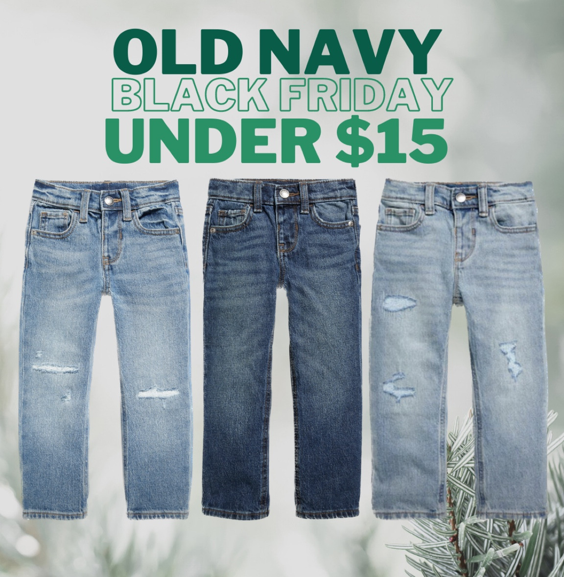 Toddler boys jeans deals at Old Navy! I grabbed these for under $15. 
Loose fit boy jean, distressed toddler jeans, cute boy clothes, toddler outfits, fall outfits, Black Friday deals, affordable kids clothes.

#LTKsalealert #LTKkids #LTKbaby