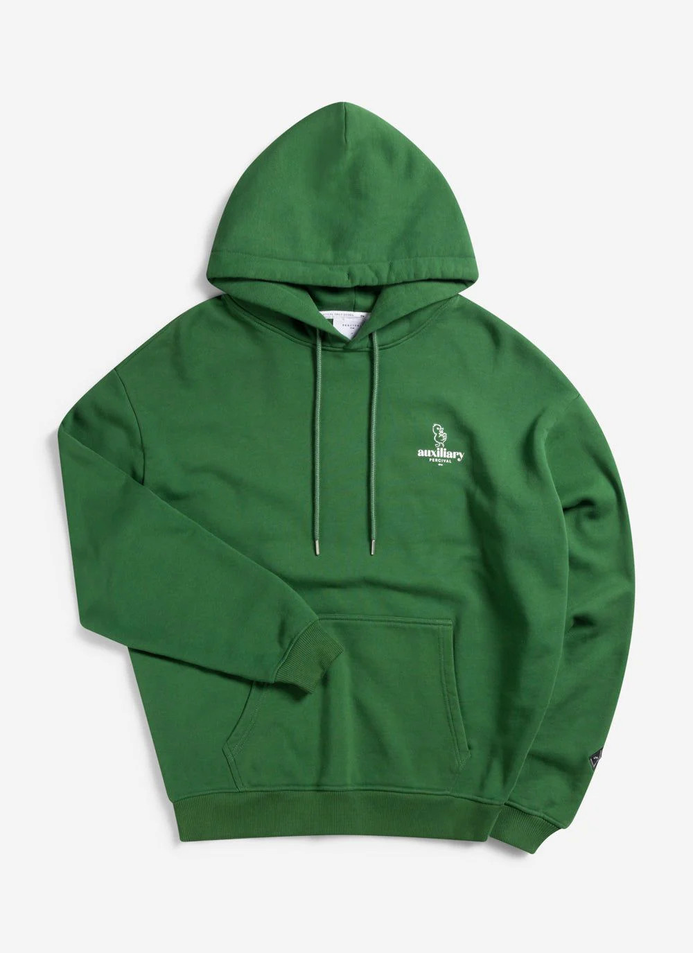 Canard Auxiliary Hoodie | Cotton | Forest | Percival Menswear