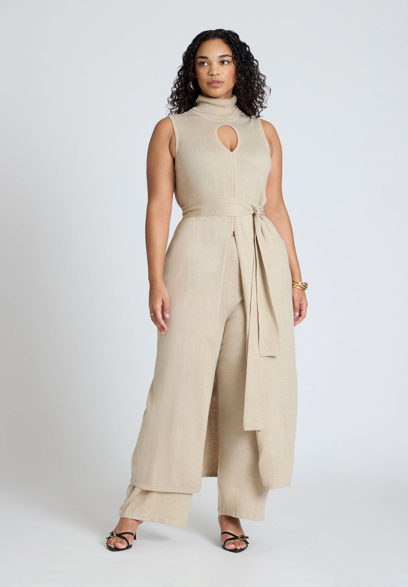 Heathered Sweater Pant | Eloquii