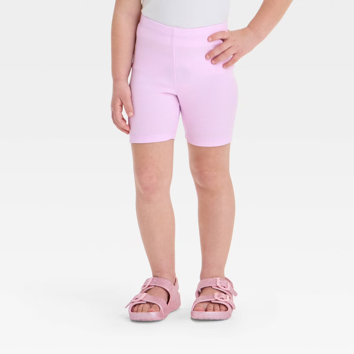Toddler Girls' Ribbed Bike Shorts - Cat & Jack™ | Target