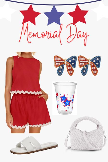 Red white and blue summer outfit // Memorial Day Weekend 

#LTKFindsUnder50 #LTKOver40 #LTKStyleTip