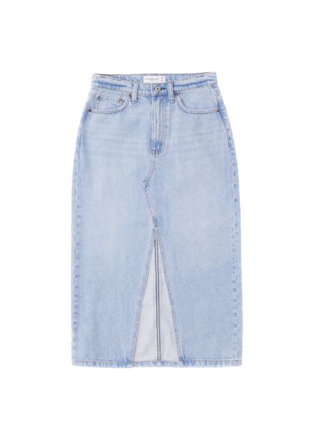 Denim skirts are so on trend right now and you can copy the promo code to get a discount on it at Abercrombie !

#LTKSale #LTKCon #LTKsalealert