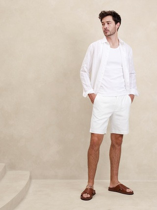 Lino 9" Linen Short | Banana Republic (US)