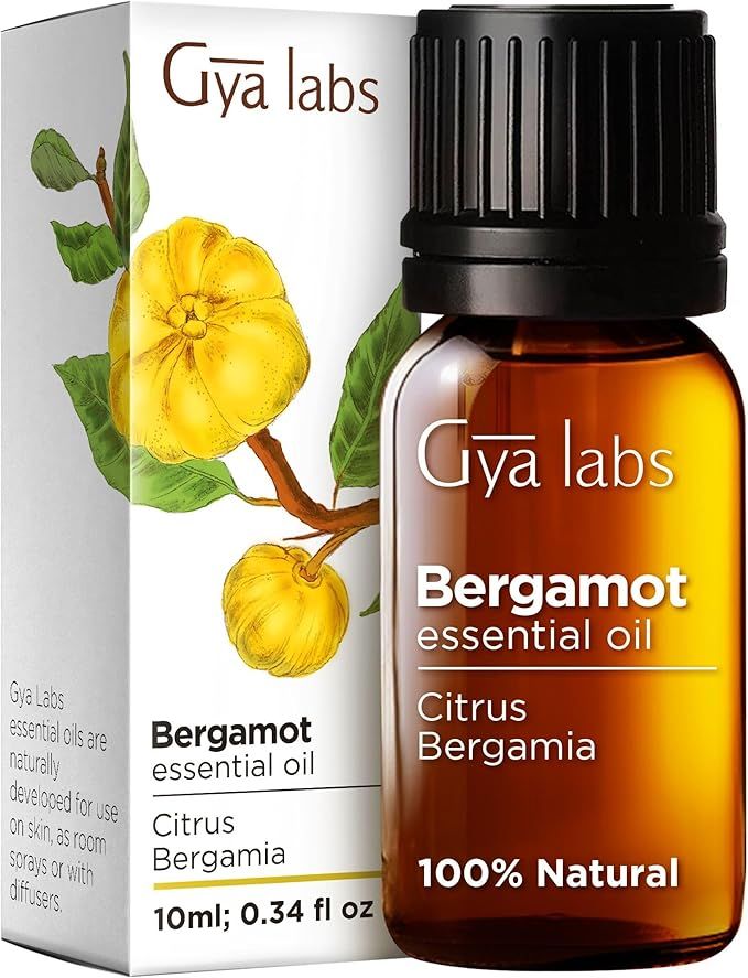 Gya Labs Bergamot Essential Oil for Diffuser - 100% Natural Bergamot Essential Oil Organic - Berg... | Amazon (US)