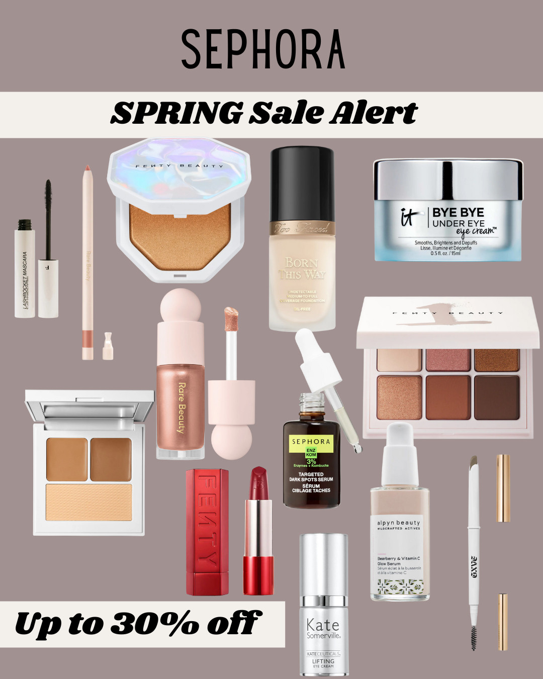 The Sephora SPRING SALE is on! 🌸 Some of my favorite beauty finds are up to 30% off—don’t miss out, it won’t last long!  

 #LTKSaleAlert #LTKStyleTip #LTKBump
