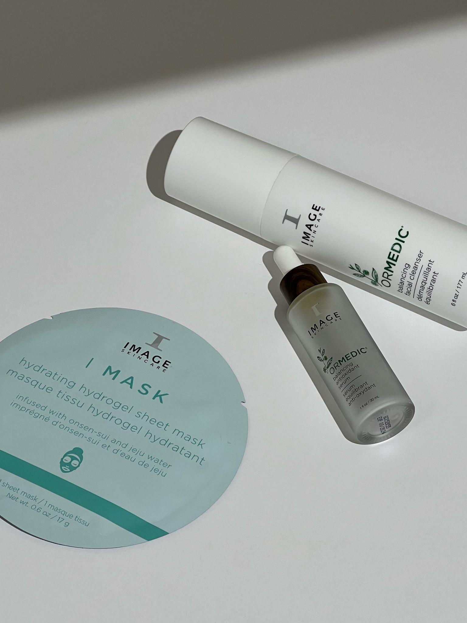 Image Skincare

Balancing Facial Cleanser - one of the nicest face washes I’ve tried - very gentle and smells really nice 

Balancing Antioxidant Serum - very pleasant serum, light texture, perfect for application in the morning. Formulated with aloe vera, vitamin C & botanical extracts

Hydrating hydrogel sheet mask masque tissu hydrogel hydratant - one of my favorite face masks – in ten minutes, my skin looks super refreshed and hydrated. It literally feels like my skin drank a gallon of water! 





#LTKbeauty #LTKU