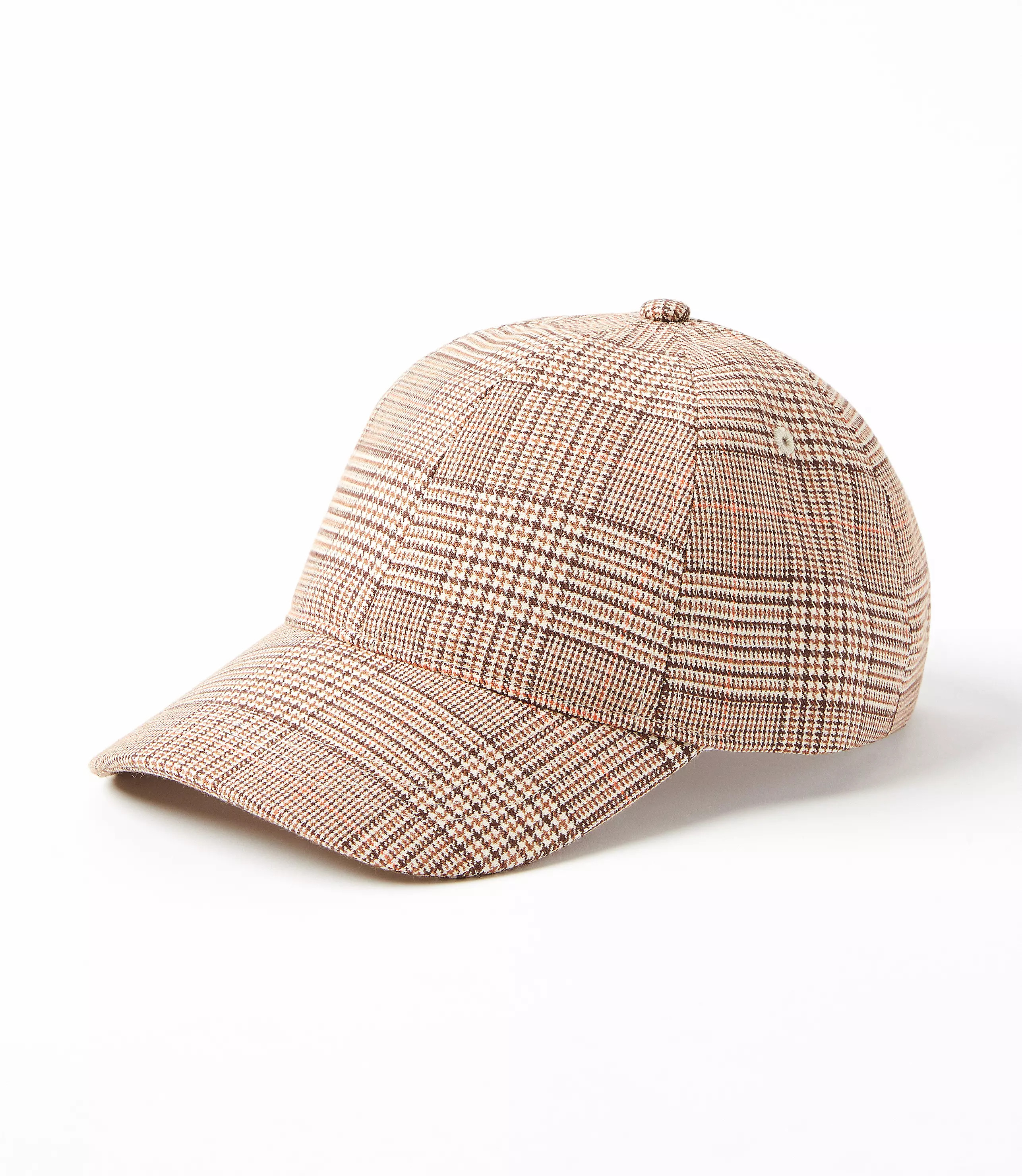 Plaid Baseball Cap | LOFT