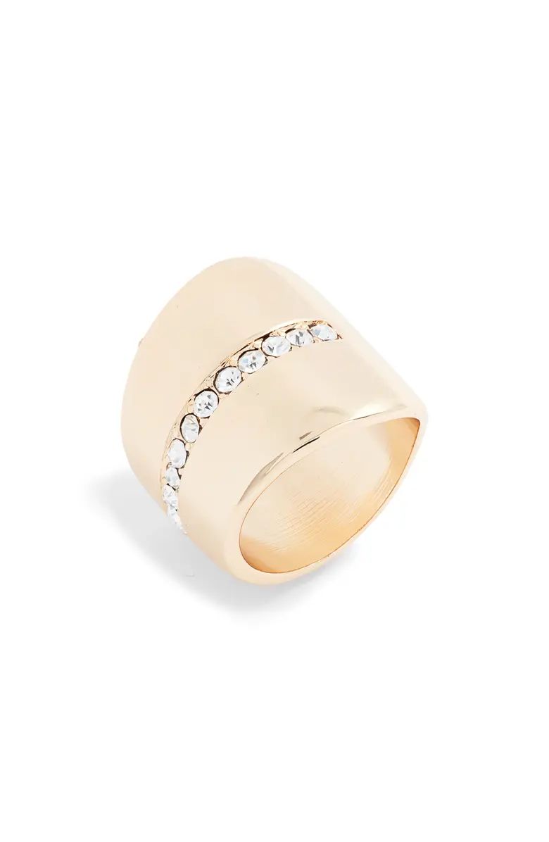 Pavé Center Band Ring | Nordstrom