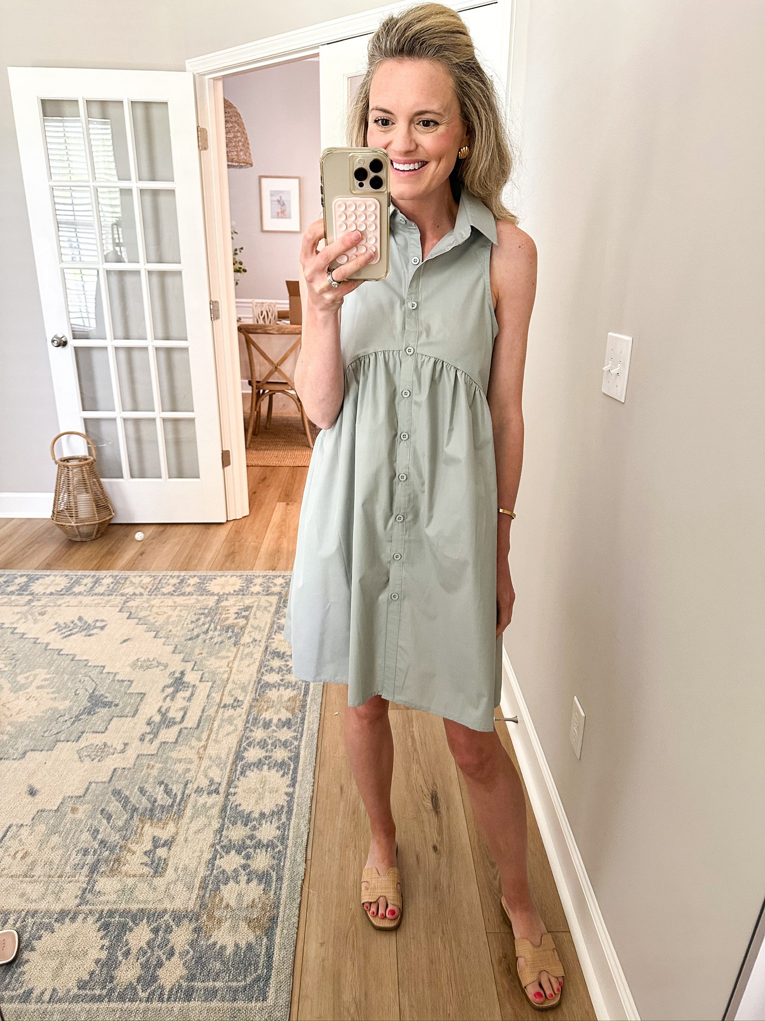 This shift dress is so easy to throw on and go while feeling put together. Win win. 

#LTKworkwear #LTKSeasonal #LTKstyletip