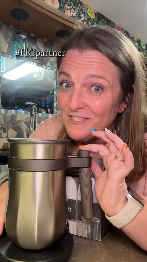 Hotel Chocolat Velvetiser takes real chocolate and milk and heats it to the perfect temperature while blending it to make the most velvety smooth drinking chocolate ever. But it also has a cold setting to make velvet smooth cold drinking chocolate as well. 


#LTKGiftGuide #LTKHome #LTKHoliday