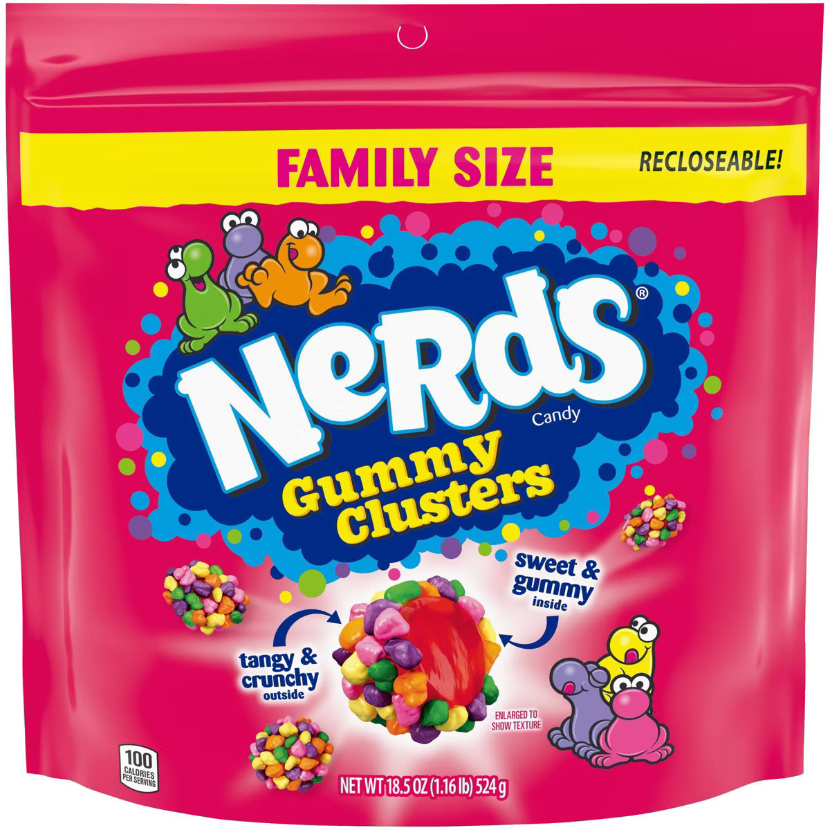 Nerds Gummy Clusters Family Size - 18.5oz | Target